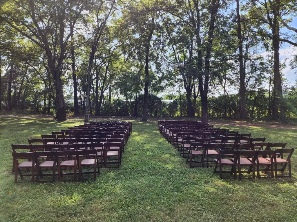 outdoor wedding