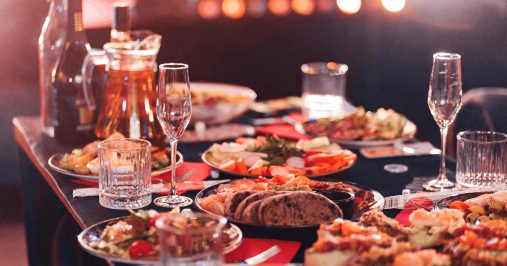 Corporate holiday party event venues in Nashville